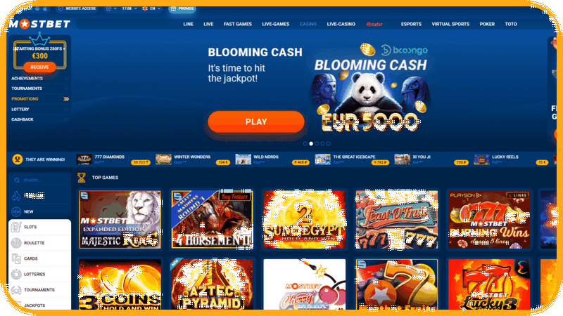 Mostbet Egypt entrance to the main wagering and gambling enterprise website